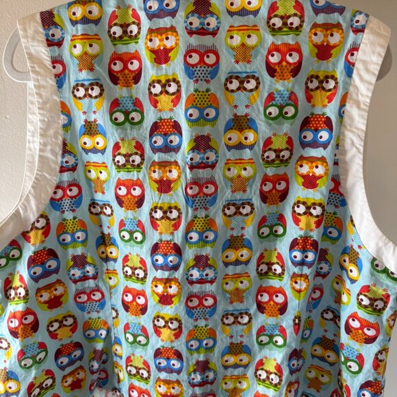 Unique Vintage Sleeveless Owl Blouse – Size 3X/20 - Picture 8 of 8